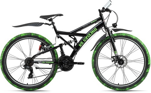 KS Cycling-Vtt Tout Suspendu Atb 26'' Crusher -Vert Tc 46 Cm Ks Cycling - VTT-1
