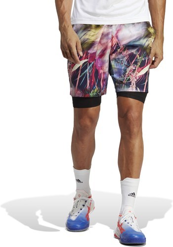 adidas Performance-Short de tennis graphique Melbourne Ergo-2