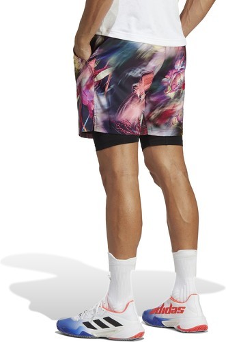 adidas Performance-Short de tennis graphique Melbourne Ergo-3