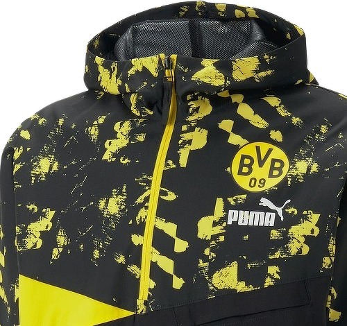 PUMA-Veste imperméable à capuche Borussia Dortmund 2022/23-2