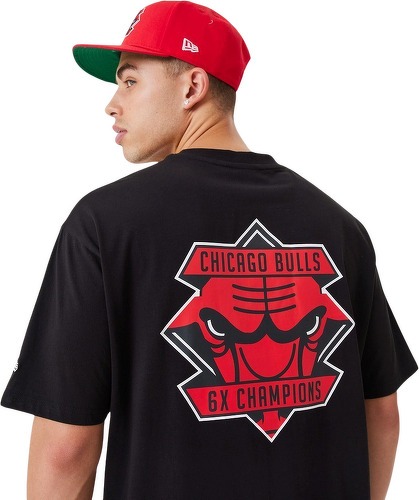 NEW ERA-New Era Oversized Shirt - CHAMPIONSHIP Chicago Bulls-2