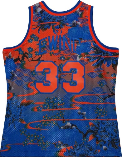 Mitchell & Ness-Swing Mesh Jersey New York Knicks ASIAN Patrick Ewing-1