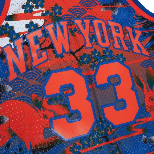 Mitchell & Ness-Swing Mesh Jersey New York Knicks ASIAN Patrick Ewing-2