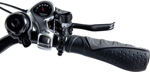 MOMABIKES-Velo De Ville Electrique Vae, Ebike 28 Pro Moteur Centra, Alu. Shimano 7 Vitesses & Freins A Disque Hydraulique Batterie Intégrée Ion Lithium 48V 13Ah-4