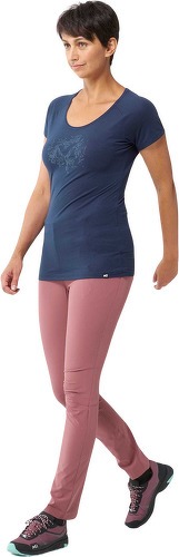 Millet-T-Shirt Randonnée Femme IMJA WOOL PRINT TS SS-4