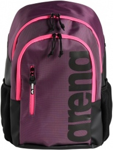 ARENA-ARENA Spiky 3 Backpack 30 Plum Neon Pink - Sac à Dos Natation, Sport et Piscine-0