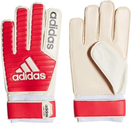 adidas Performance-Gants de foot Rouges Adidas Classic Training-0