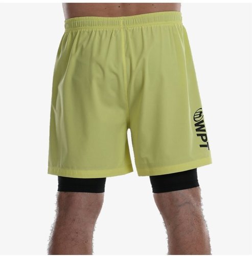 BULLPADEL-Short Bullpadel Lirio Jaune-1