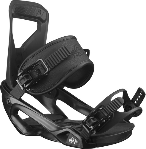 SALOMON-Pack Snowboard Salomon Pulse + Fixations Rhythm Noir Homme-1