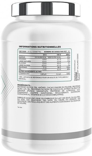 Superset Nutrition-100% Vegan Protein (900g) [CHOCOLAT NOISETTE]-1