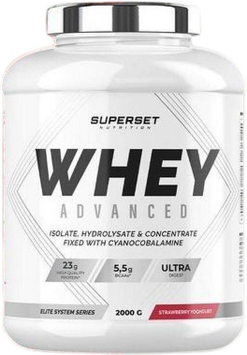 Superset Nutrition-100% Whey Proteine Advanced (2Kg) [FRAISE YOGOURT]-4