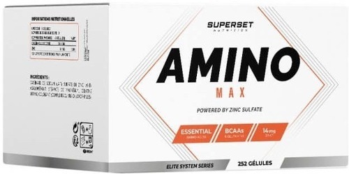 Superset Nutrition-Programme Prise de Muscle Sec Débutant: 100% Whey Proteine Advanced (900g) [CHOCONUT] + Amino Max-3