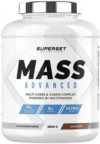 Superset Nutrition-MASS ADVANCED (2,5kg)|Chocolat| Gainers|Superset Nutrition-image-1