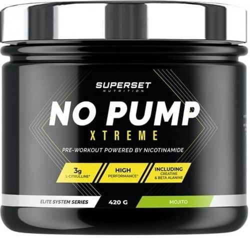 Superset Nutrition-Programme Prise de Muscle Sec Confirmé: 100% Whey Proteine Advanced (2Kg) [BANANA SPLIT] + No Pump Xtreme [MOJITO] + Créa Max-3