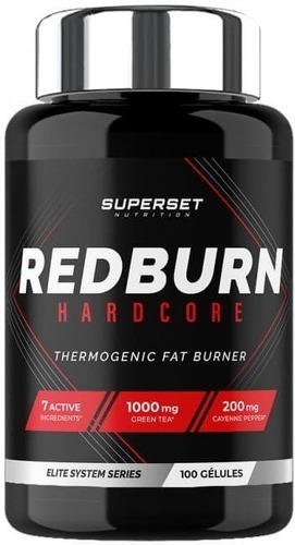 Superset Nutrition-Programme Spécial Muscle Sec: 100% Whey Proteine Advanced (900g) [FRAISE YOGOURT] + Redburn Hardcore-3