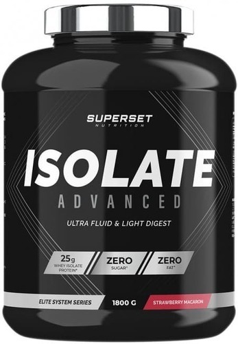 Superset Nutrition-Zero Isolate Advanced (1,8Kg) [MACARON FRAISE]-0
