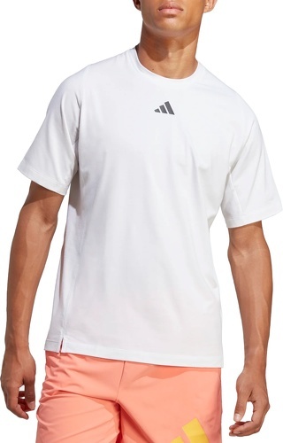 adidas Performance-T-shirt Train Icons 3 Bar Logo Training-0