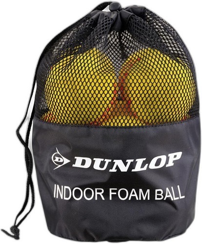 DUNLOP-Lot de 12 balles de tennis Dunlop Indoor Foam-image-1