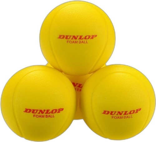 DUNLOP-Lot de 12 balles de tennis Dunlop Training Foam-1