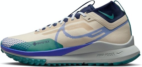 NIKE-Chaussure de running Nike React Pegasus Trail IV GORE-TEX beige/turquoise-image-1