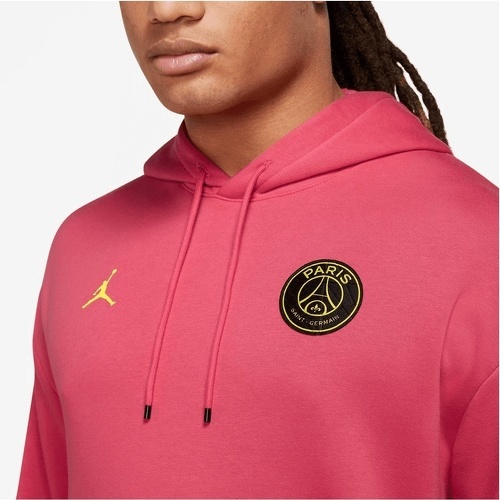 NIKE-Sweat à capuche Nike Paris St. Germain Jordan rouge-2