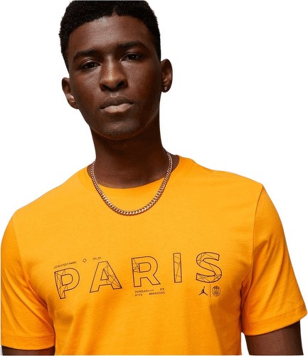 NIKE-T Shirt Nike Paris Saint Germain Jordan-2