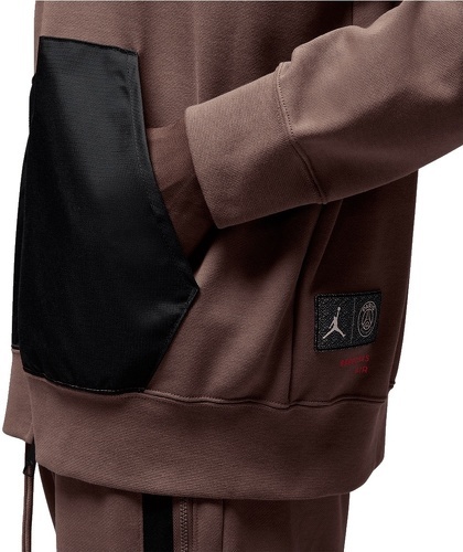 NIKE-Veste à capuche Nike Paris St. Germain French Terry marron-2