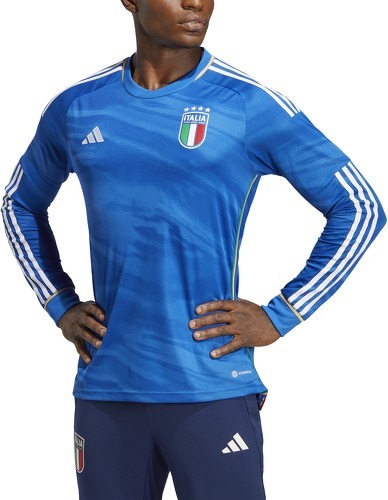 adidas Performance-MAILLOT DOMICILE MANCHES LONGUES ITALIE 2023-4