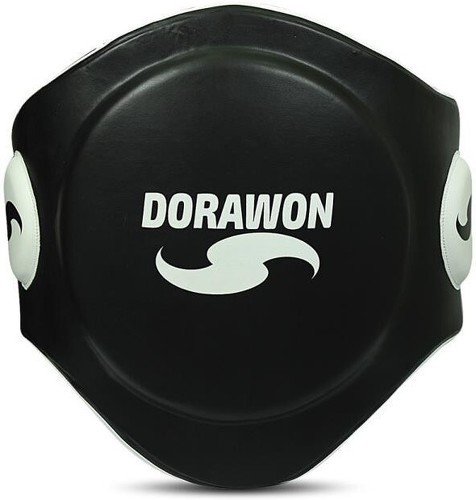 DORAWON-DORAWON, Bouclier sparring LAMPHUN, blanc et noir-image-1