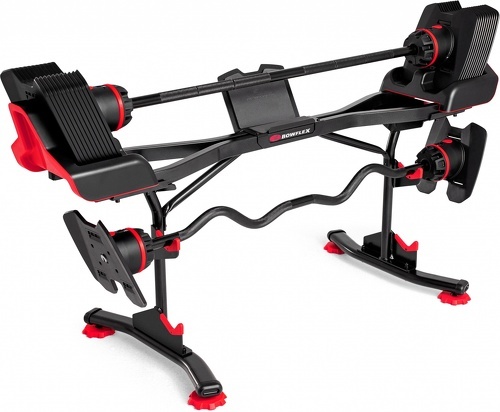 BOWFLEX-Bowflex Pack Haltère Selectech 2080 Avec Rack Média Et Kit Complémentaire 18 Kg-0