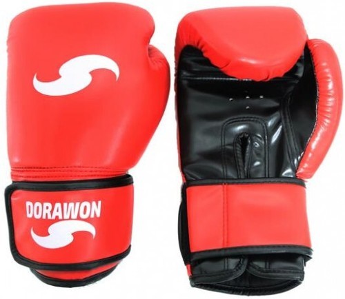 DORAWON-DORAWON, Gants de boxe KANSAS, rouge-image-1