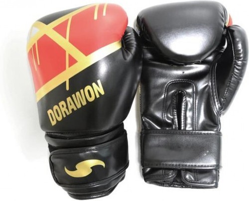 DORAWON-DORAWON, Gants de boxe ORLANDO, noir-image-1