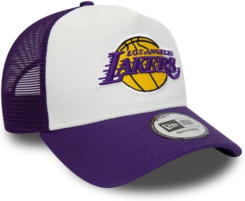 NEW ERA-New Era Adjustable Trucker Cap Los Angeles Lakers-1