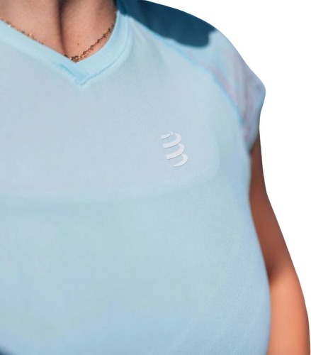 COMPRESSPORT-Compressport Performance Manches Courtes Shirt W Aqua Tee Shirt De Running-3