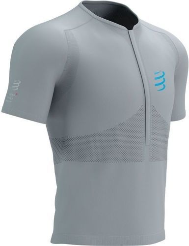 COMPRESSPORT-Compressport Trail Half Zipped Manches Courtes Top Alloy Tee Shirt De Running-0