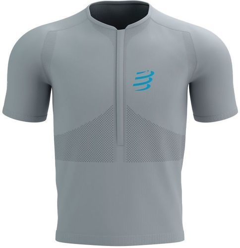 COMPRESSPORT-Compressport Trail Half Zipped Manches Courtes Top Alloy Tee Shirt De Running-4