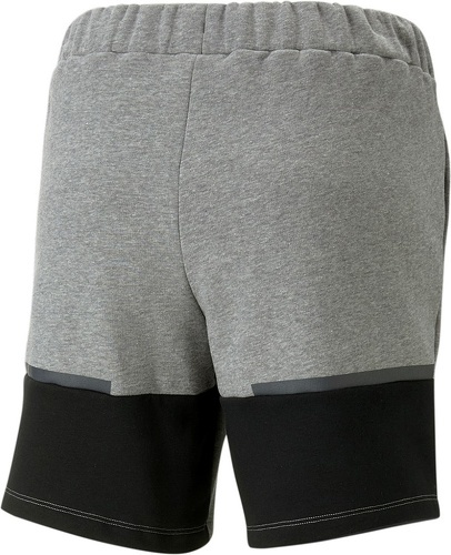 PUMA-Short femme Puma teamCUP Casuals gris-1