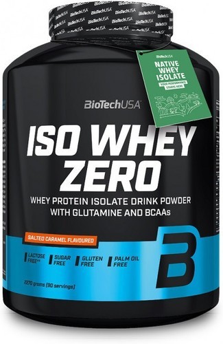 Biotech USA-Iso Whey Zero (2,27Kg) [CARAMEL SALÉ]-0