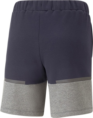 PUMA-Short femme Puma teamCUP Casuals bleu foncé-1