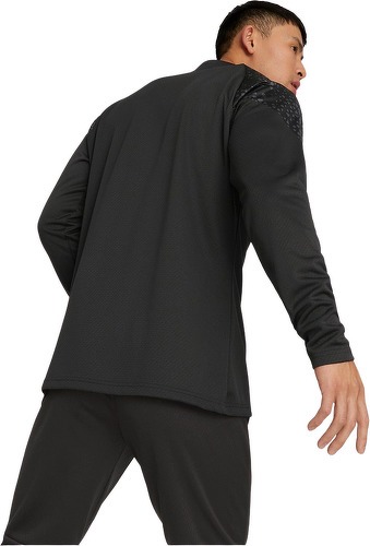 PUMA-Haut d'entraînement Puma teamCUP Training 1/4 Zip noir-4