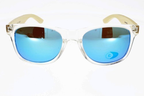 Skeena-Style Wayfarer Skeena Trick Translucide Verres Tés Mixte Indice 3 Avec Des Nches En Bois - Lunettes de running-1