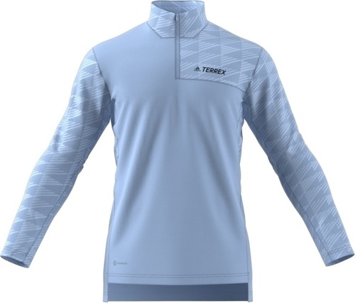 adidas Performance-T-shirt manches longues à demi-zip Terrex Multi-0