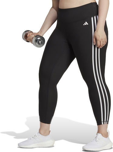 adidas Performance-Legging 7/8 taille haute à 3 bandes Train Essentials (Grandes tailles)-2