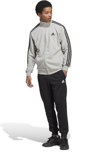 adidas Sportswear-Survêtement en molleton Basic 3-Stripes-1