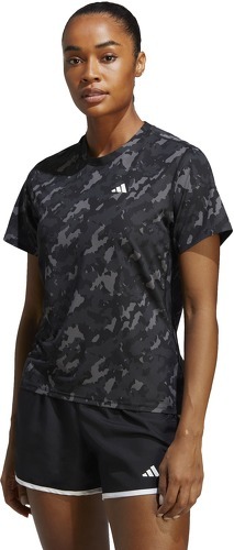 adidas Performance-T-shirt da running Own the Run Camo-1