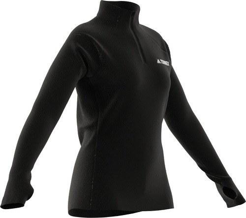 adidas Performance-Sweat-shirt à 1/2 zip en molleton Terrex Multi-3