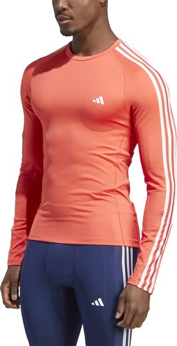 adidas Performance-T-shirt à manches longues Techfit 3-Stripes Training-3