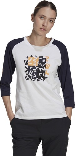 adidas Five Ten-T Shirt Five Ten Graphic 3/4 Sleeve-1