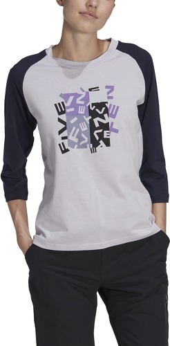 adidas Five Ten-T Shirt Five Ten Graphic 3/4 Sleeve-4