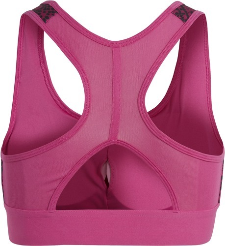 adidas Sportswear-Brassière de sport matelassée à imprimé animal AEROREADY PowerReact-2